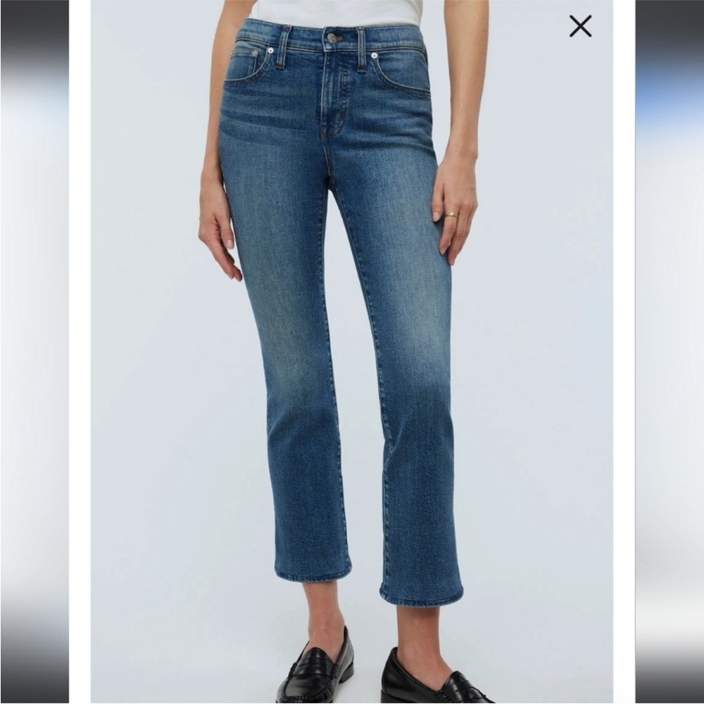 Madewell Mid Rise Kick Out Jeans